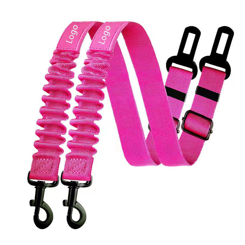 Pet Seat Belt Car Dog Explosion-proof Hand Holding Rope
