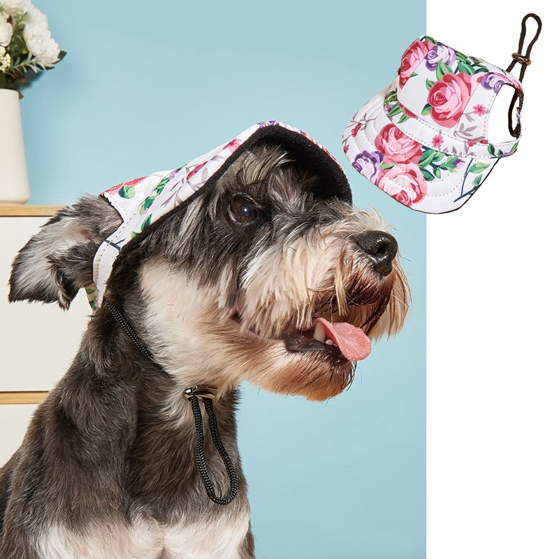 pet baseball cap for sun protection