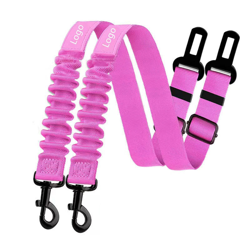 Pet Seat Belt Car Dog Explosion-proof Hand Holding Rope