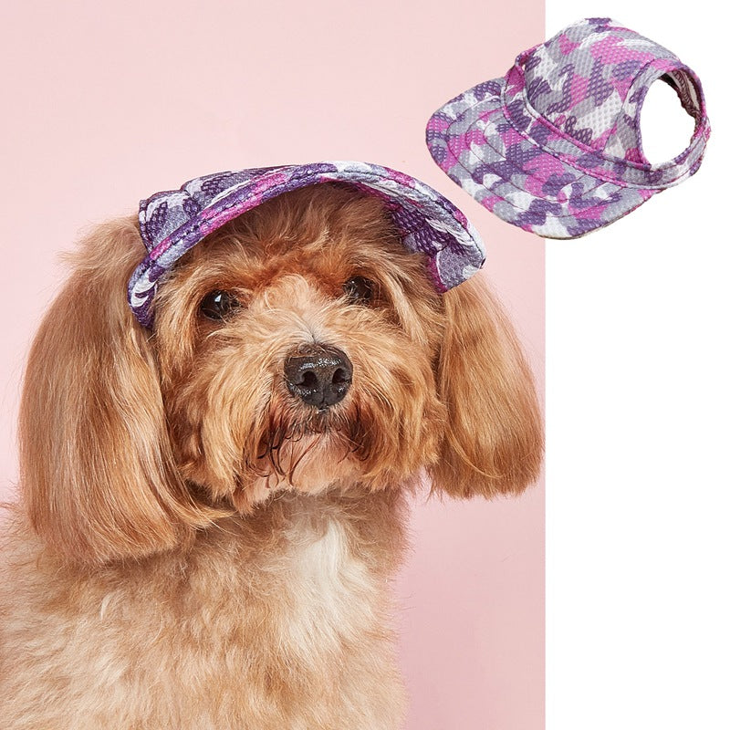 pet baseball cap for sun protection