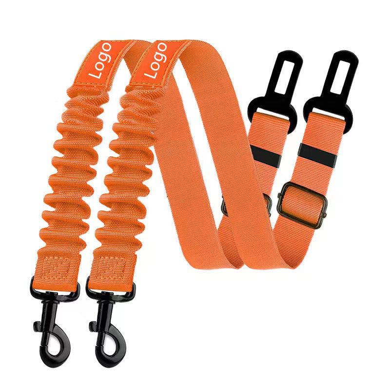 Pet Seat Belt Car Dog Explosion-proof Hand Holding Rope