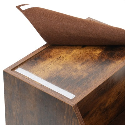 Pet Bunk Bed for Dogs and Cats with Stairs and Cushion Bed