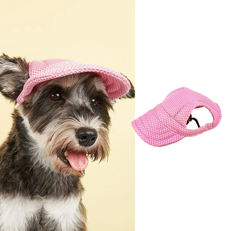pet baseball cap for sun protection
