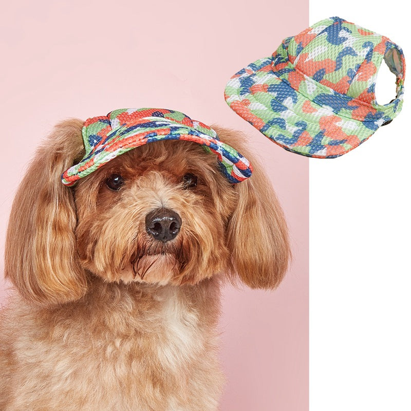 pet baseball cap for sun protection