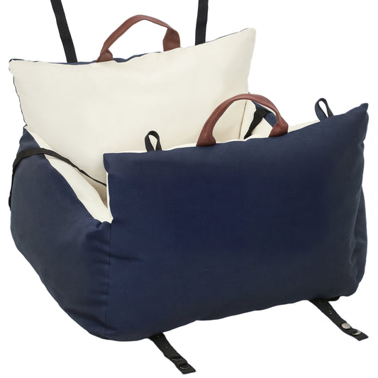 Dog Car Seat for Small Dogs Cosy Travel Booster Seat