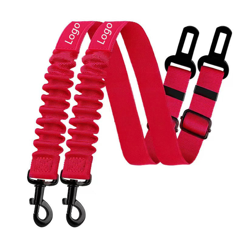Pet Seat Belt Car Dog Explosion-proof Hand Holding Rope