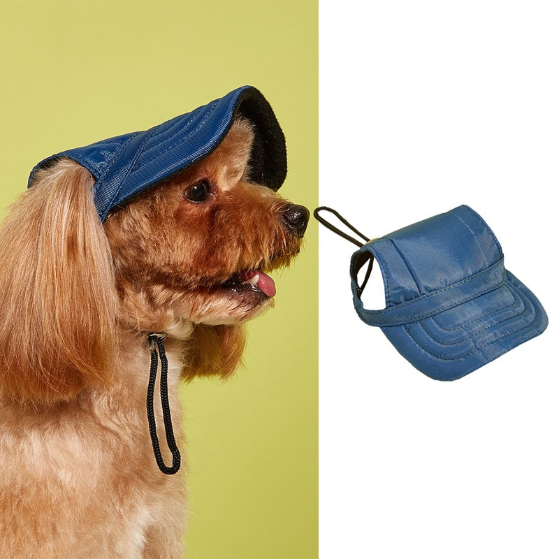 pet baseball cap for sun protection