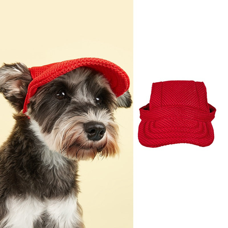 Pet Baseball Cap Leisure Sports Wind Sun Protection Sunshade
