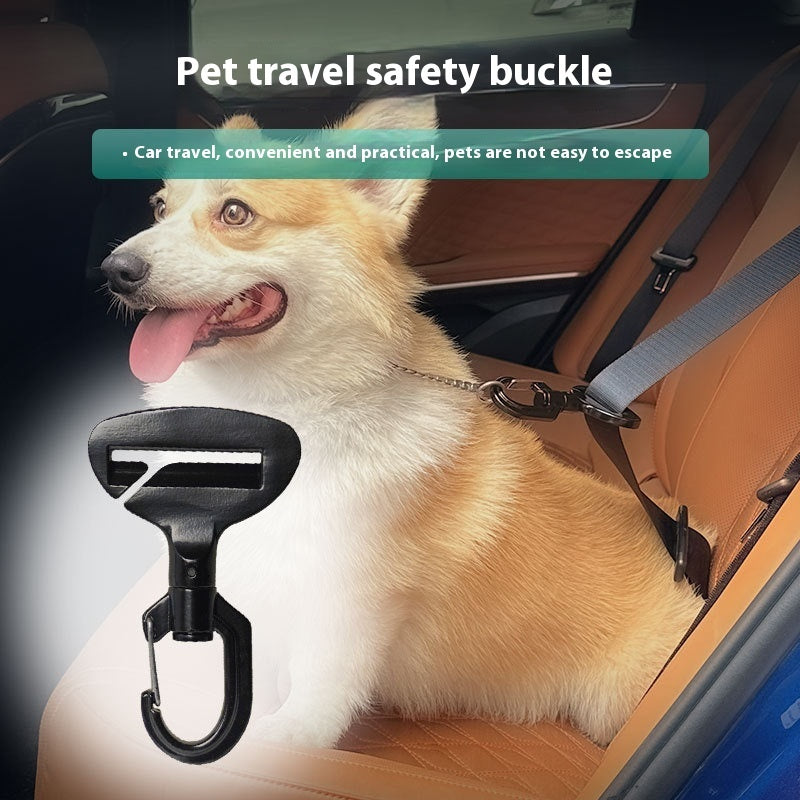 Dog Car Safety Buckle for Travel | Secure Pet Seat Hook UK