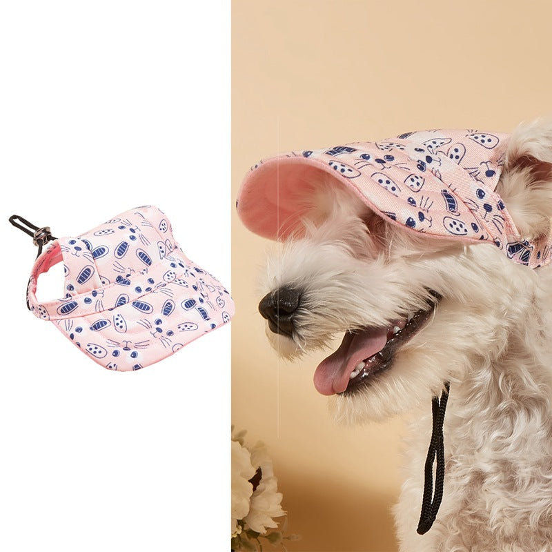 pet baseball cap for sun protection